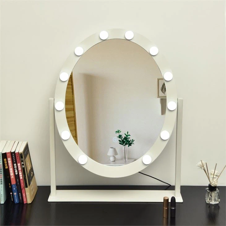 Round Hollywood Mirror