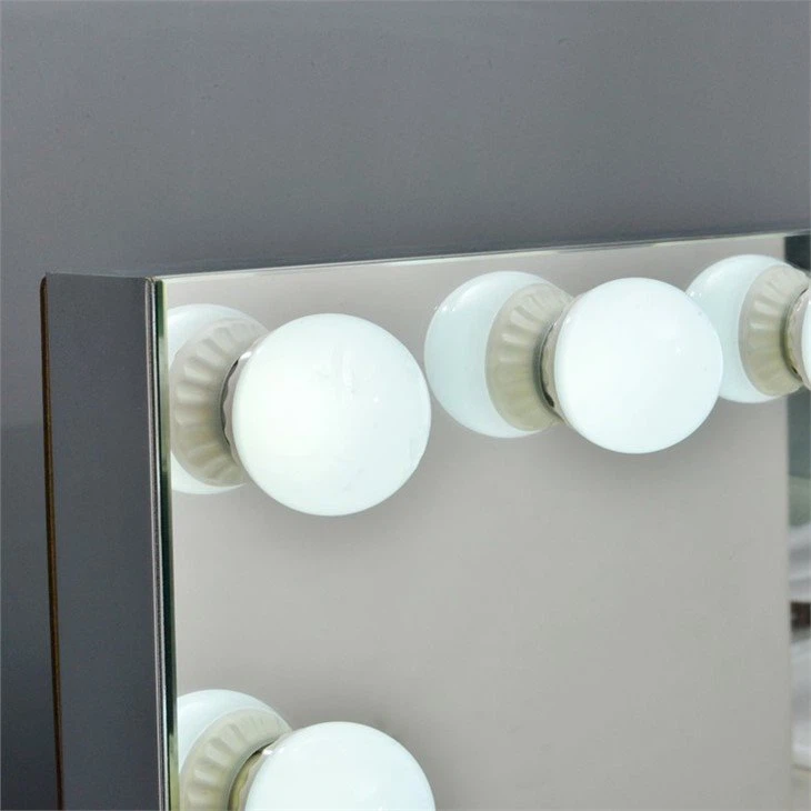 Hollywood Vanity Mirror With Lights And Table