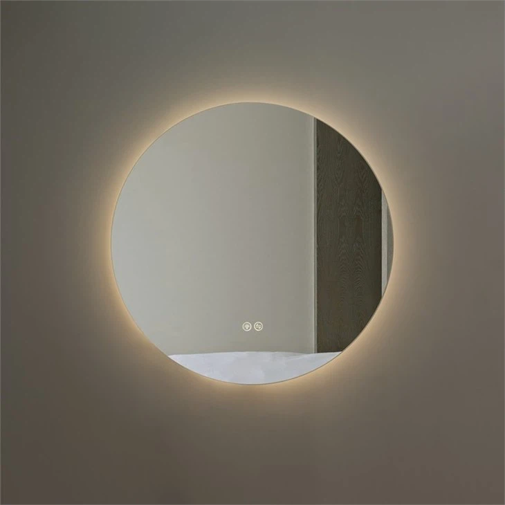 Wall Round LED Lighted Bathroom Mirror Wall Round LED Lighted Bathroom Mirror